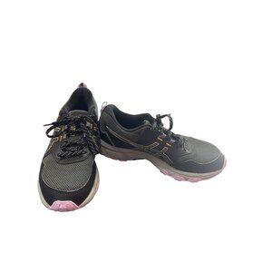 Asics Gel Venture 8 Womens black pink Running Shoes Size 11 SKU 8849